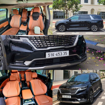 Carnival car with driver is available for rent in Ho Chi Minh City